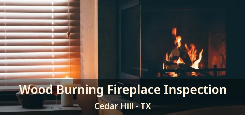 Wood Burning Fireplace Inspection Cedar Hill - TX