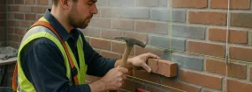 Cracked Chimney Bricks Repair Bentle Branch, Cedar Hill