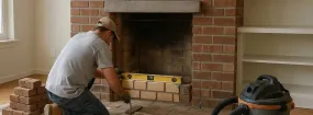 Fireplace Rebuild Woodridge, Cedar Hill